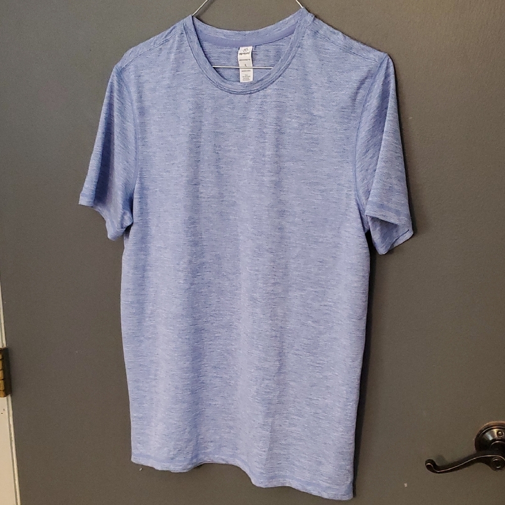 Blue Crew Neck T-Shirt
